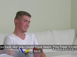 Amatérske adolescent fucks costumed zástupca kancelária európske