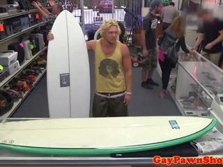 Sixpack surfer pawns önce cockriding içinde mmm